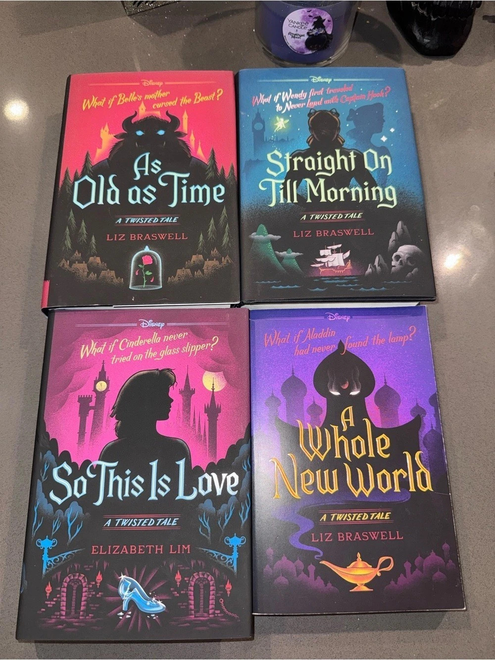 Disney Twisted Tale Book Lot 1st Editions
